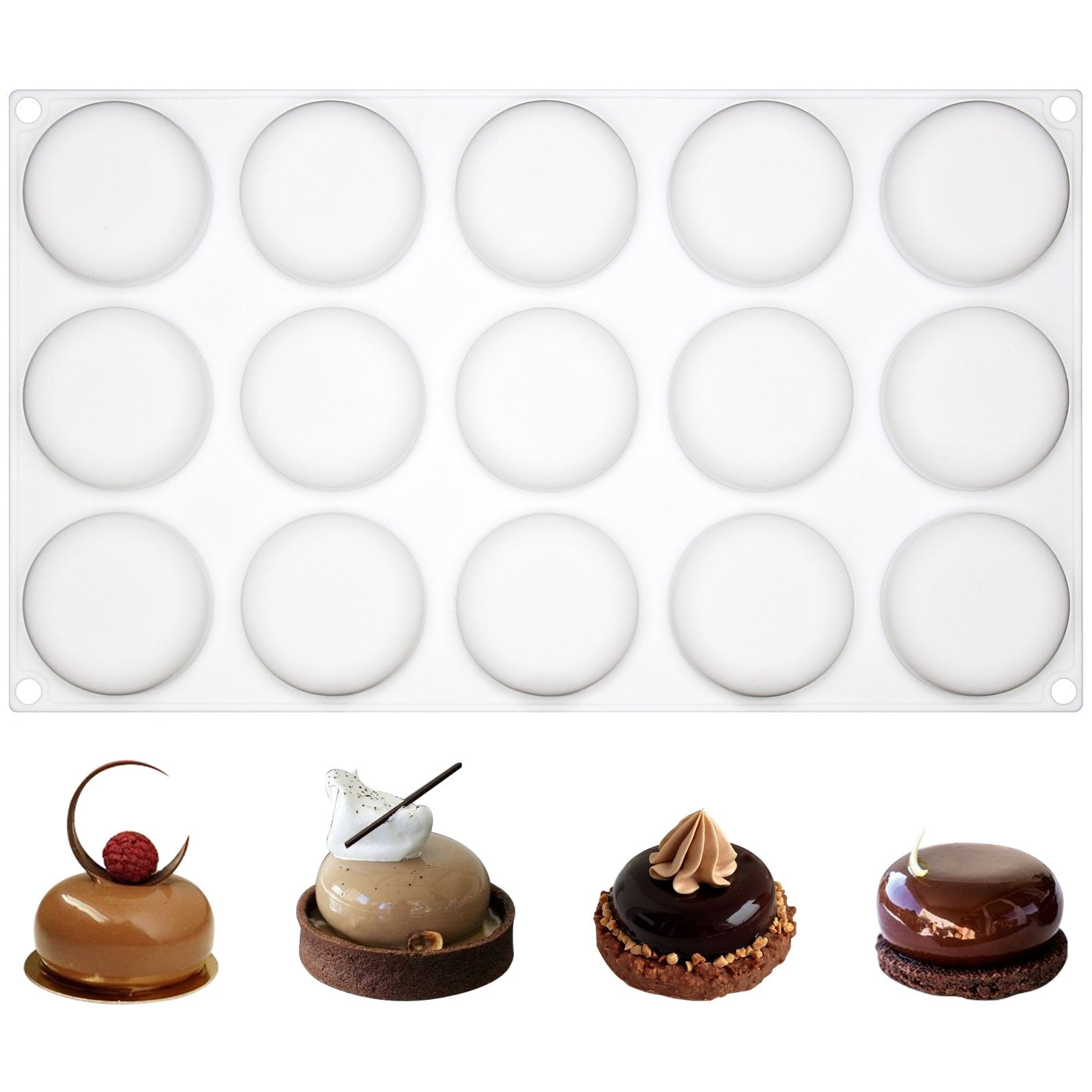Garland Spiral Cake Silicone Mold Party Dessert Decorating Mousse Baking  Mould