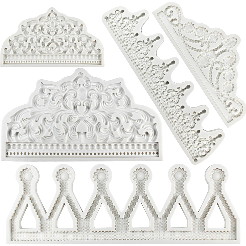 Crown Fondant Silicone Mold – FUNSHOWCASE Crown Fondant Silicone Mold – FUNSHOWCASE