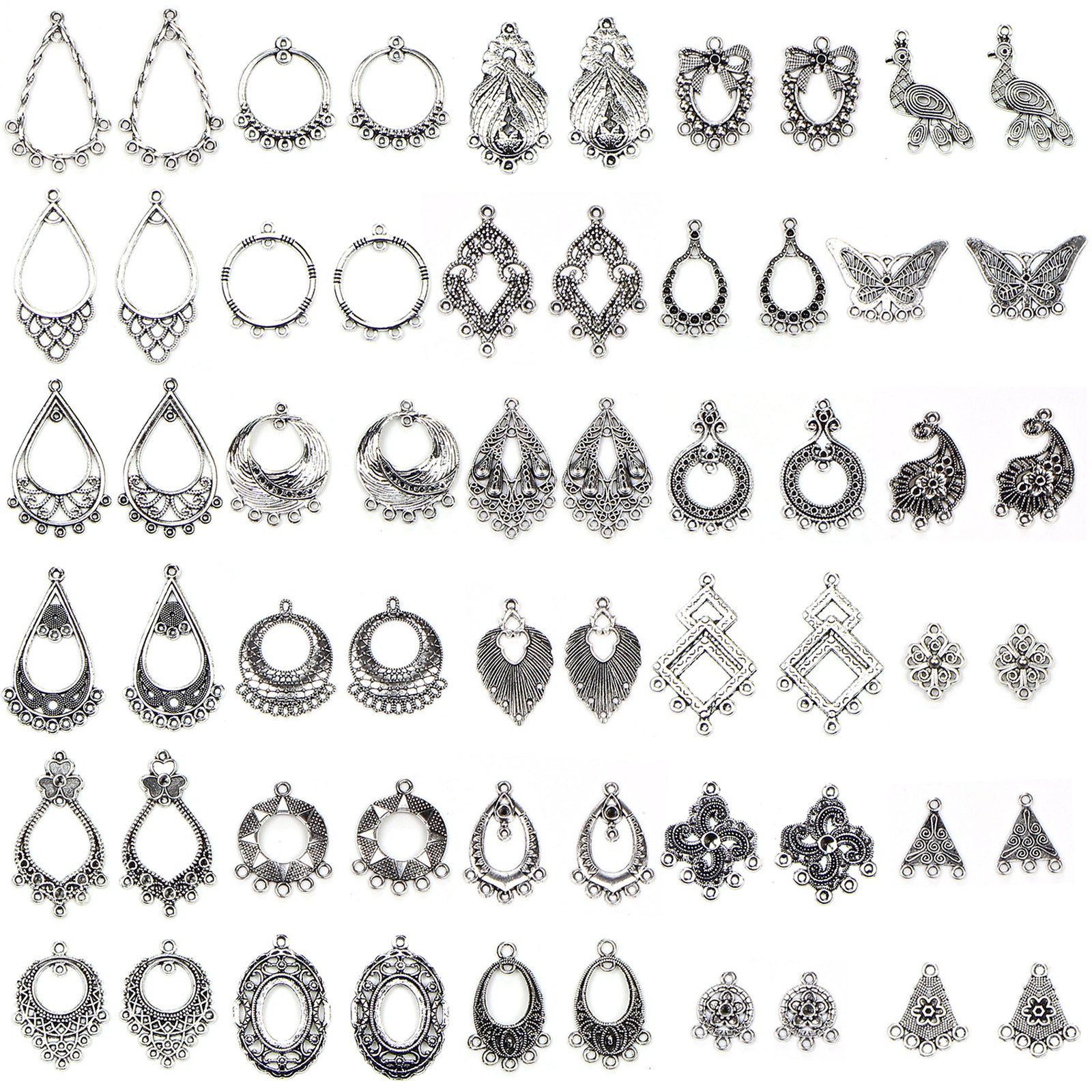 Classic Black and White - Necklace Making Kit