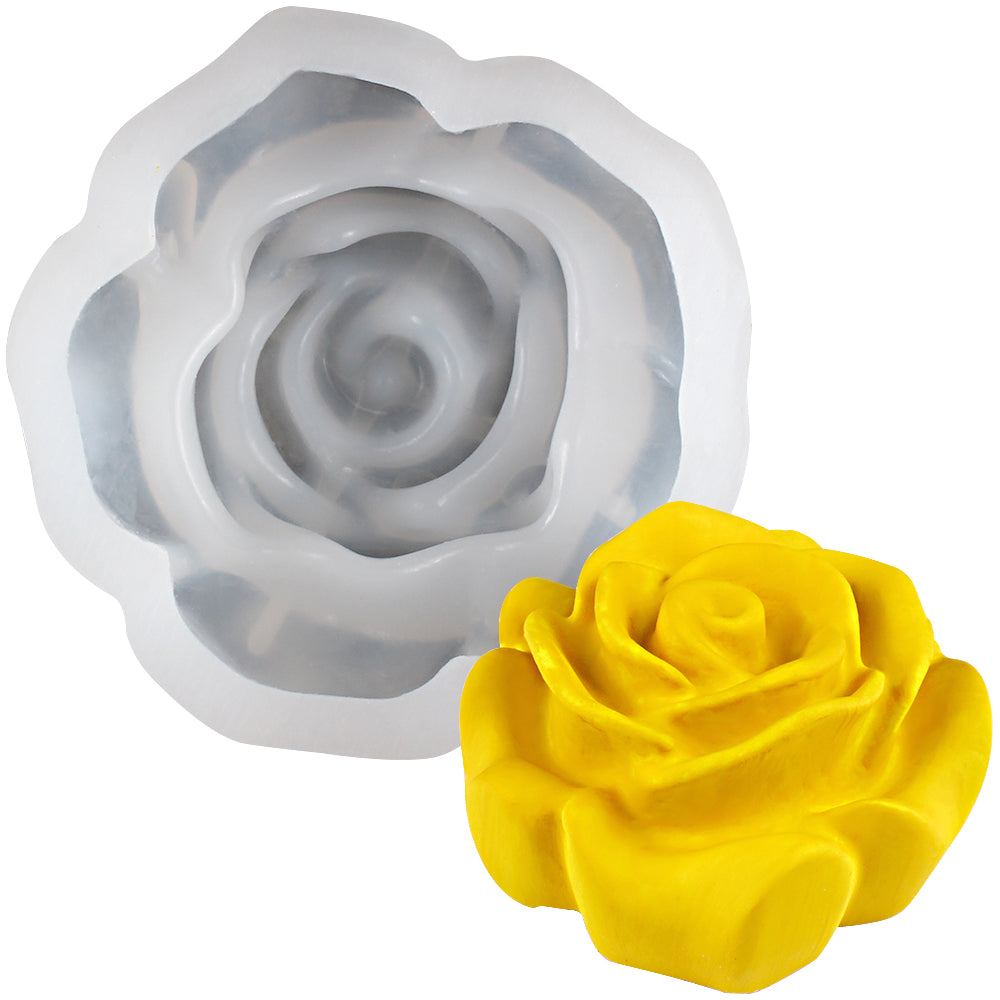 Large Rose Silicone Mold for Soap. Flower Silicone Mold. American Food  Grade Silicone Mold. Mold for Resin Chocolate Jelly Etc 