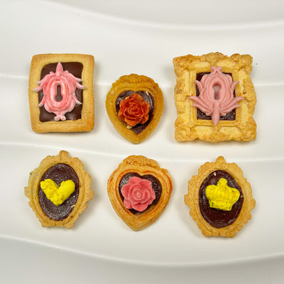 Large Mirror Frame Candy Silicone Mold 4-Cavity
