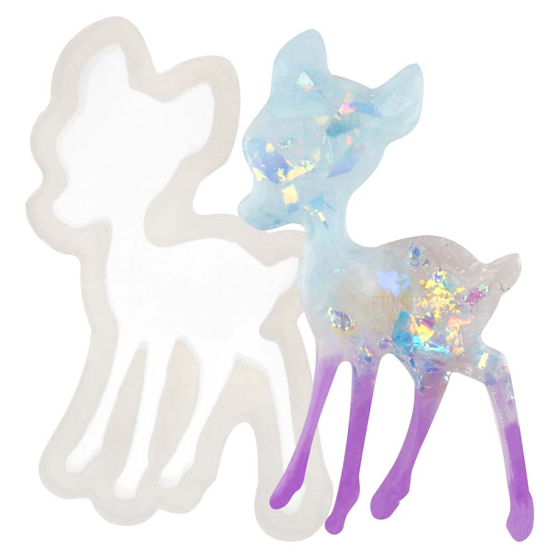 Small Deer Silicone Mold 2-Inch