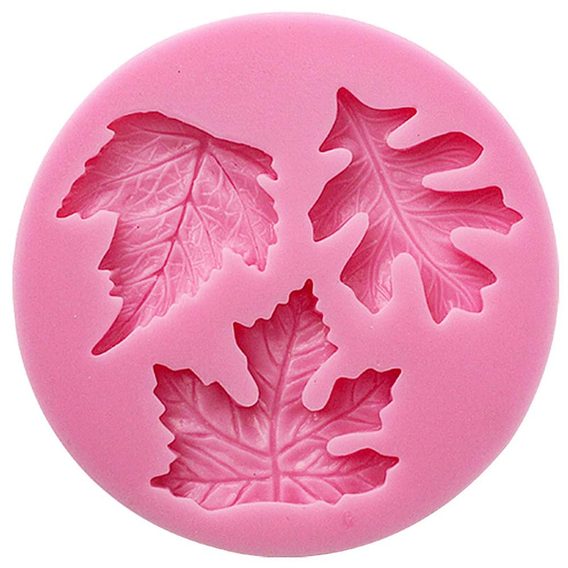 Maple Leaves Silicone Mold 3-Cavity