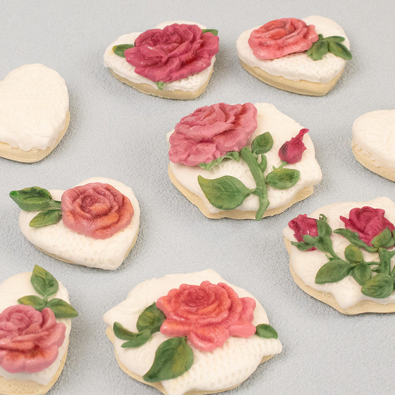 Plaque Cutters Cut-Outs Set 12-count for Fondant Icing Cookies