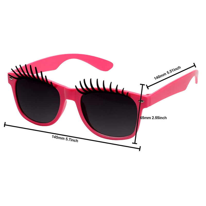 Party Costume Sunglasses Fun Shade Eyelash Glasses