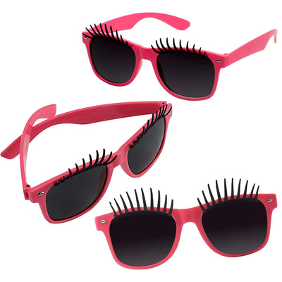 Party Costume Sunglasses Fun Shade Eyelash Glasses