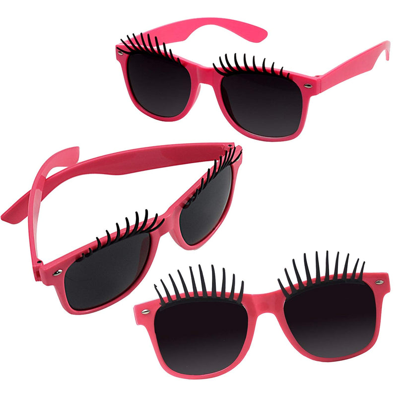 Party Costume Sunglasses Fun Shade Eyelash Glasses