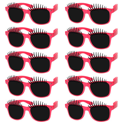 Party Costume Sunglasses Fun Shade Eyelash Glasses