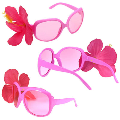 Hawaiian Hibiscus Party Sunglasses