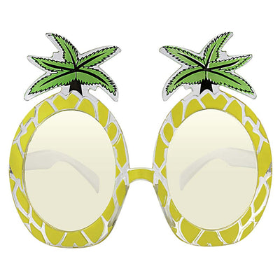 Pineapple Party Sunglasses White Temples