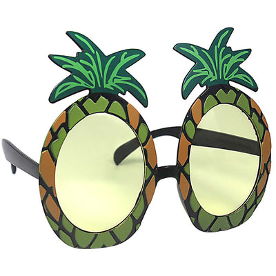 Pineapple Party Sunglasses Black Temples