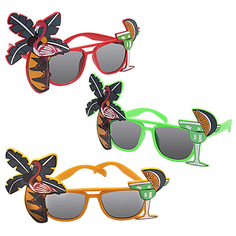 Aloha Luau Party Sunglasses Set of 6