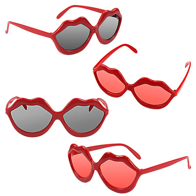 Red Lips Party Costume Sunglasses