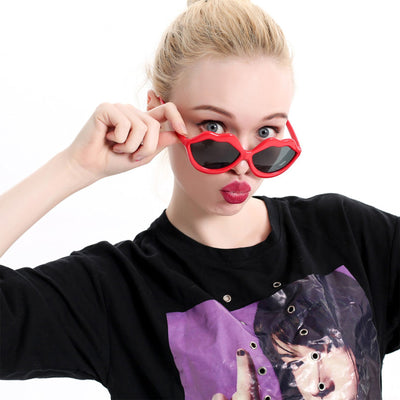 Red Lips Party Costume Sunglasses