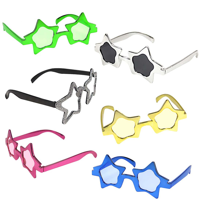Rock Superstar Party Sunglasses Set of 6