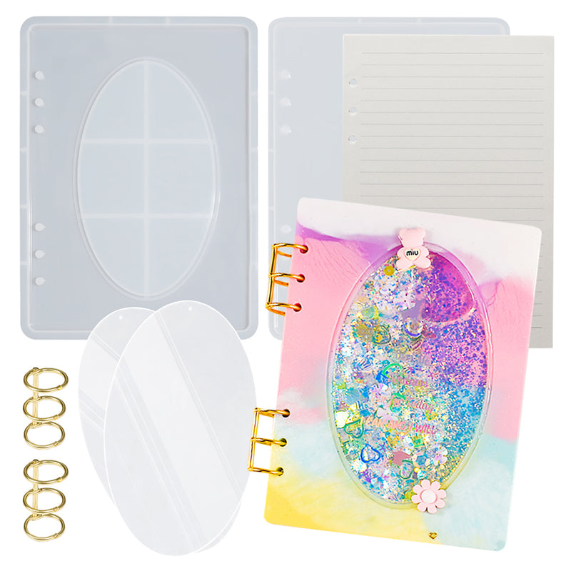 Oval Shaker Journal Crafting Set A5