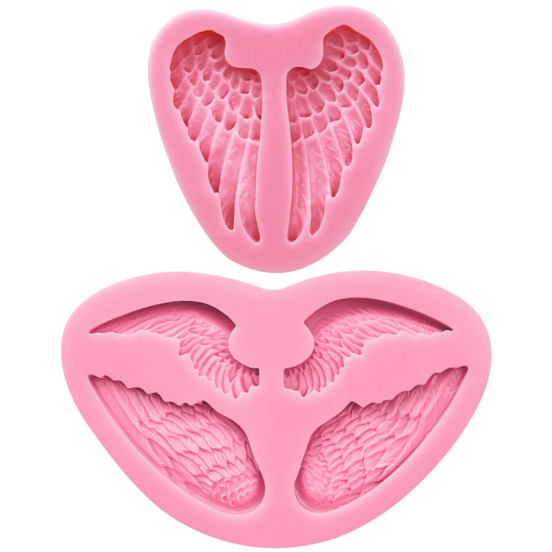 Angel Wings Silicone Molds 2-Count