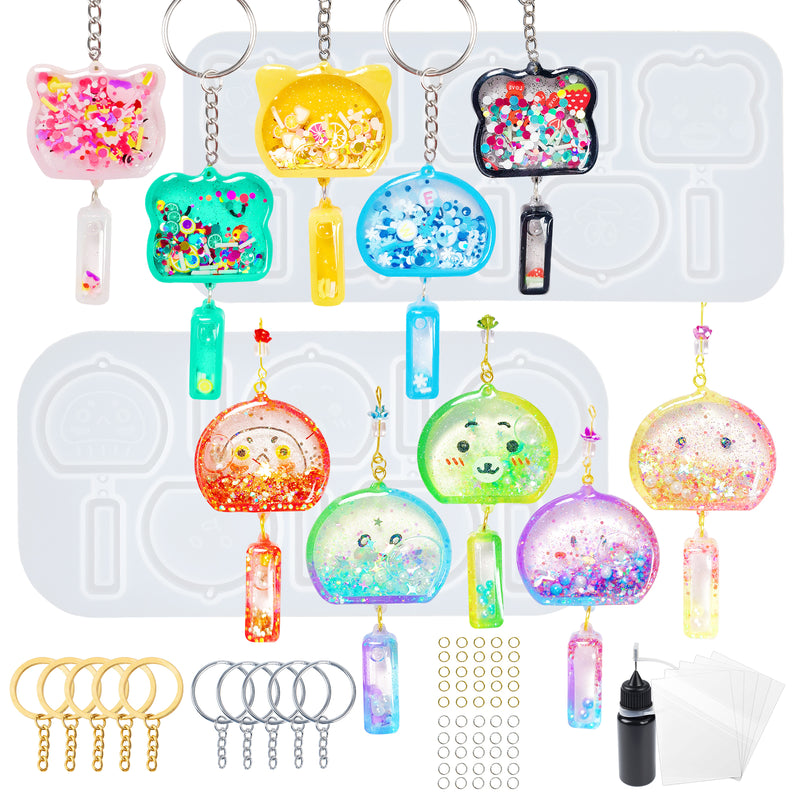 Wind Chimes Resin Shaker Molds Set