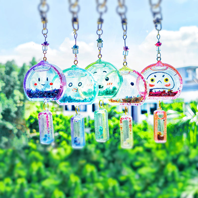 Wind Chimes Resin Shaker Molds Set