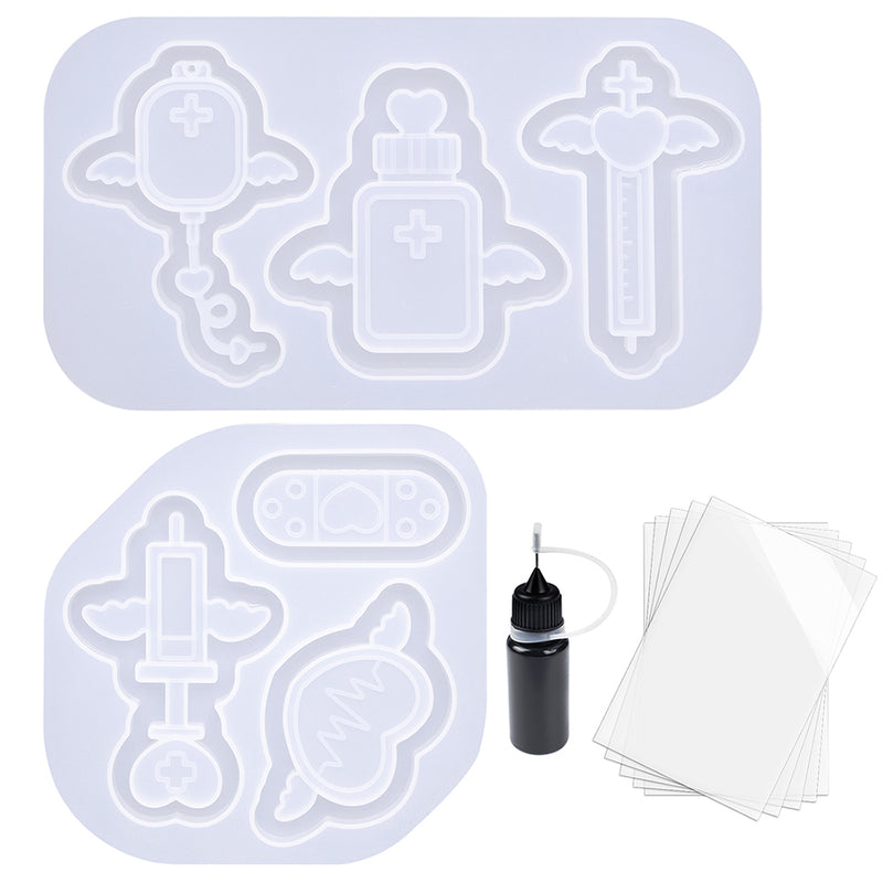 Resin Shaker Molds Kits Set with Films Medical Angels – FUNSHOWCASE