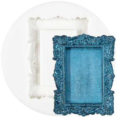 Vintage Frame Silicone Mold 2.5-Inch