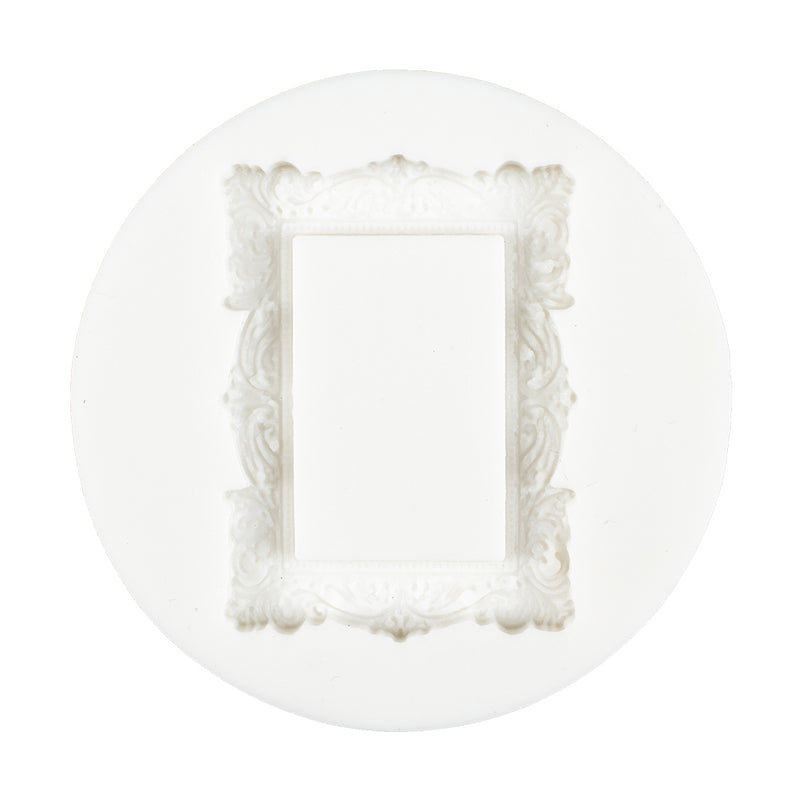 Vintage Frame Silicone Mold 2.5-Inch