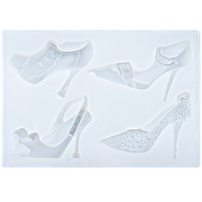 High Heel Shoes Fondant Silicone Mold