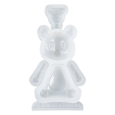 Christmas Silicone Mold Bear Height 4.5inch