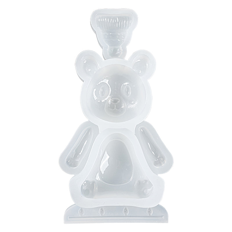 Christmas Silicone Mold Bear Height 4.5inch