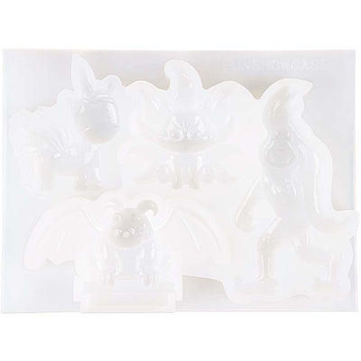 Monster Silicone Molds for Polymer Clay Craft, Epoxy Casting, UV Resin Jewelry Making