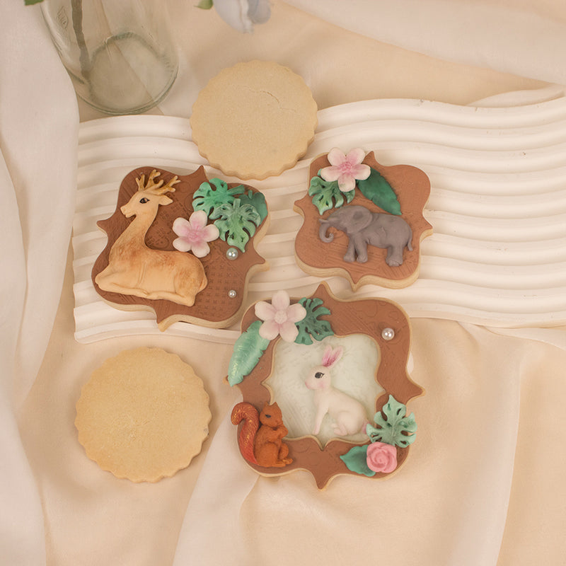 Jungle Safari Animals Silicone Molds