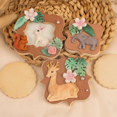 Jungle Safari Animals Silicone Molds