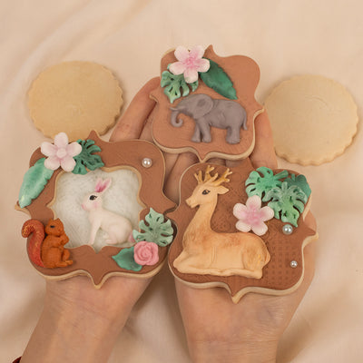 Jungle Safari Animals Silicone Molds