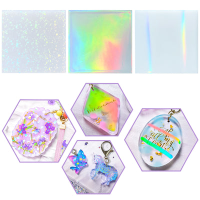 Holographic Resin Silicone Inlay Making Molds