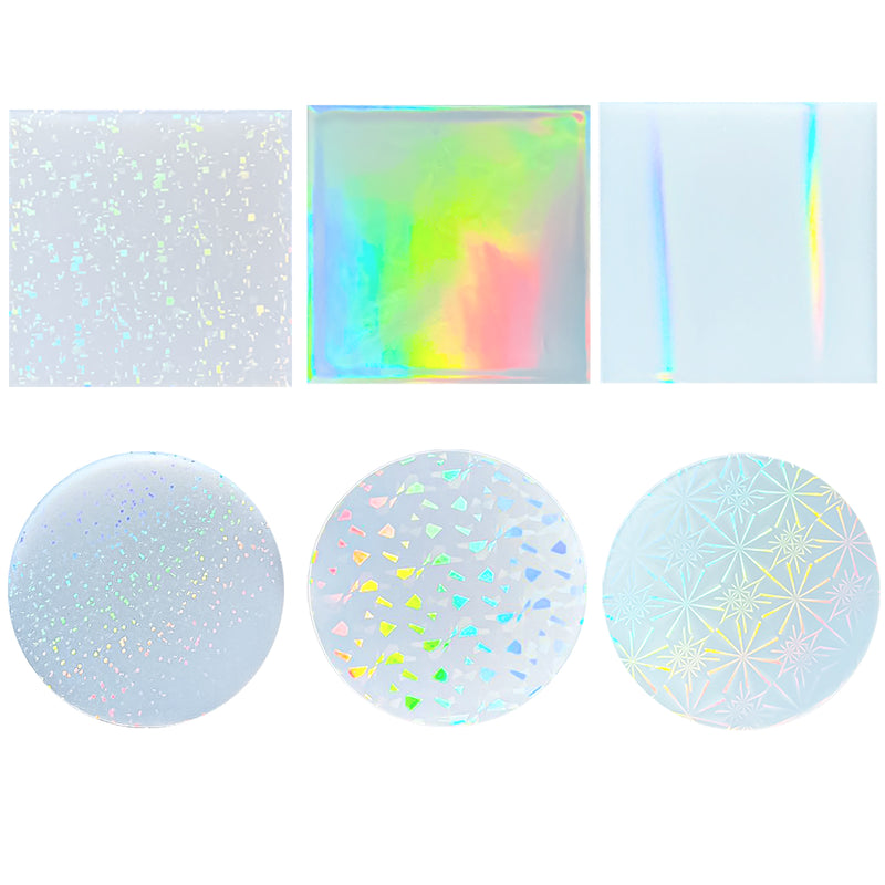 Holographic Resin Silicone Inlay Making Molds