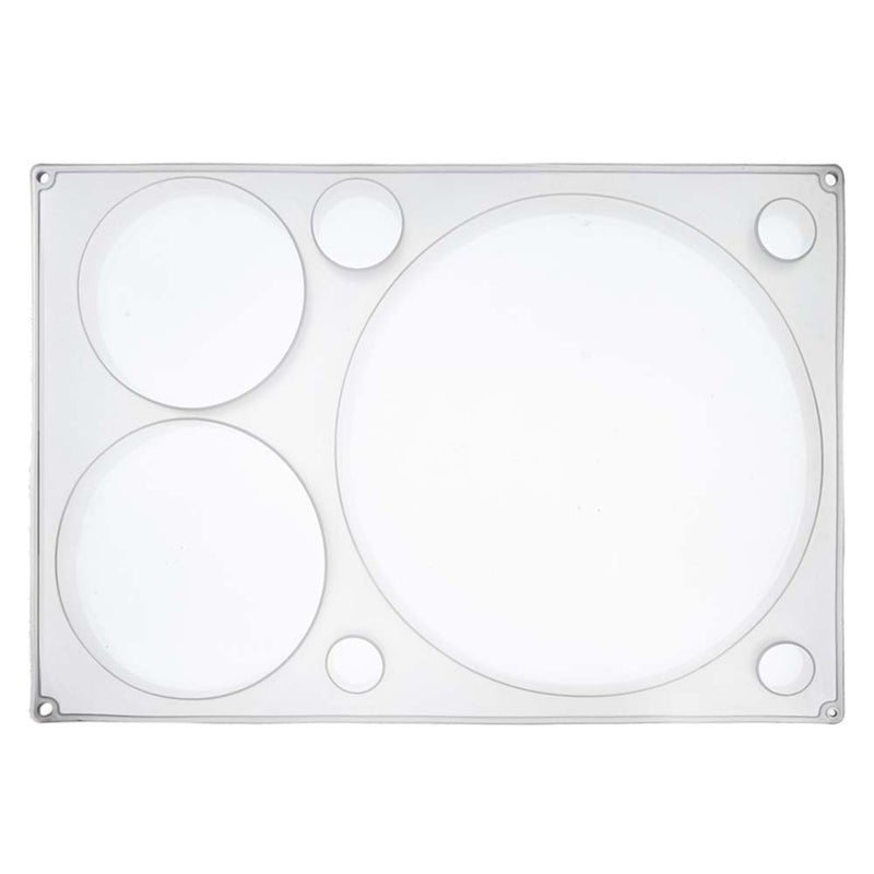 Circle Silicone Mold 7-Cavity 1-9 Inches