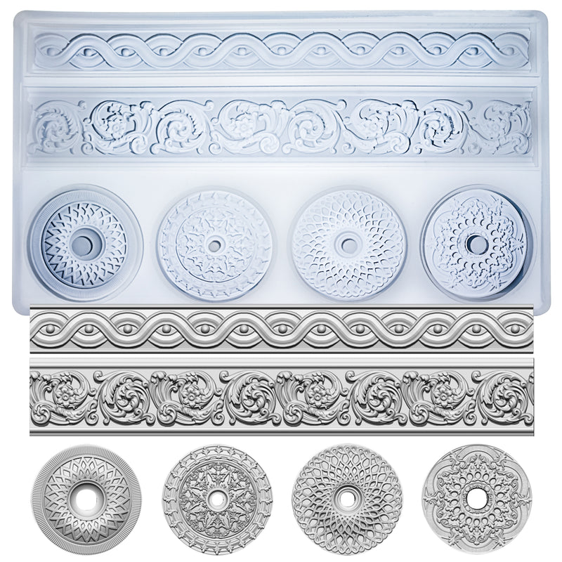 Border and Medallion Mold