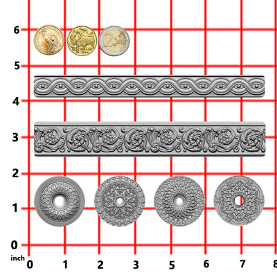 Border and Medallion Mold