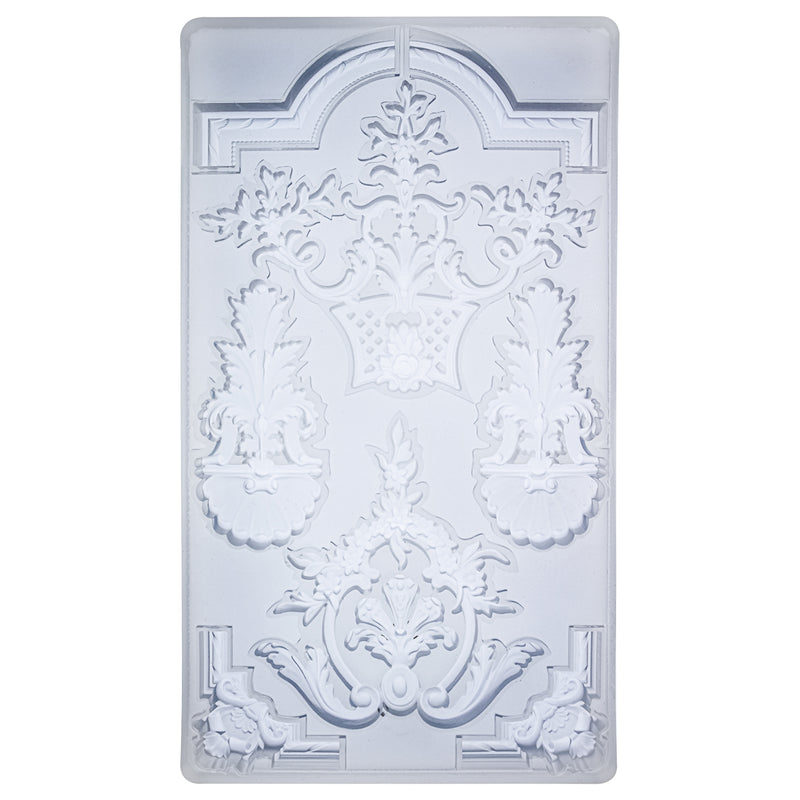 Embossed Medallion Frame Mold