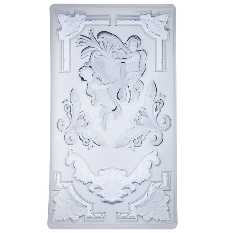 Border Frame with Angel Mold