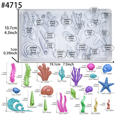 Sea Creature Silicone Mold