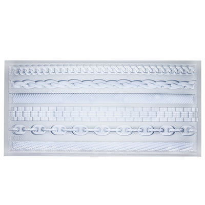 Roman Chains Silicone Mold 6-pattern