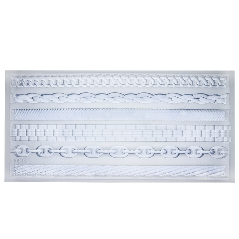 Roman Chains Silicone Mold 6-pattern