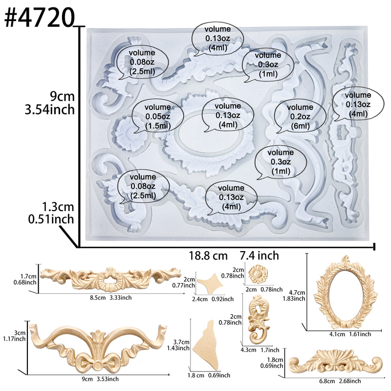 Wreath Bow and Frame Mold