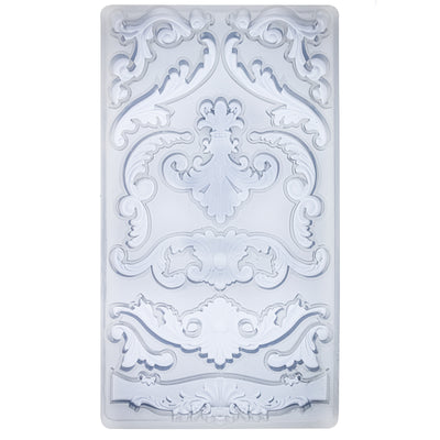 Scrollworks Baroque Silicone Mold 12-Cavity