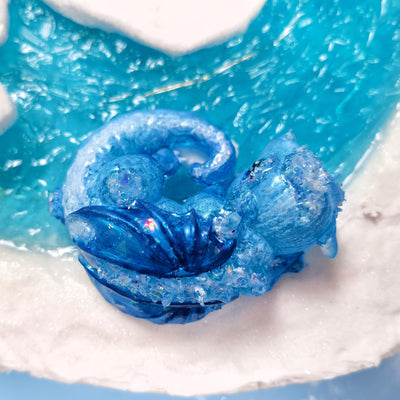 Resin Silicone Mould Ice Wing Dragon for Epoxy 3inch