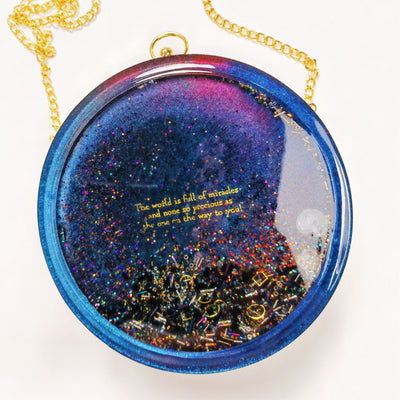 Round Resin Shaker Clutch Bag Mold Complete Set DIY Accessories