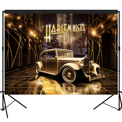 Harlem Nights Backdrop Photography Background 7x5feet