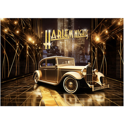 Harlem Nights Backdrop Photography Background 7x5feet