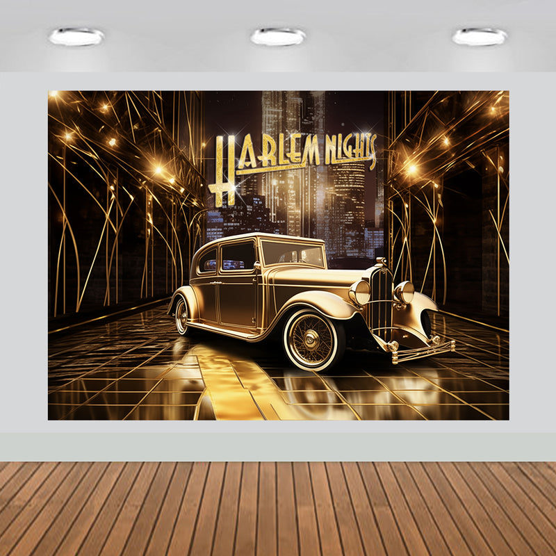 Harlem Nights Backdrop Photography Background 7x5feet